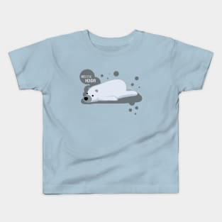 Must It Be Monday Bear Kids T-Shirt